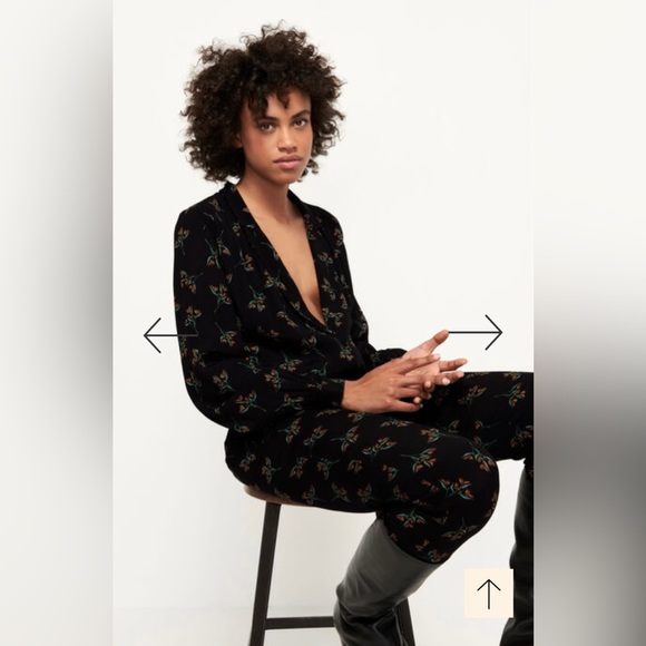 ba&sh fady noir jumpsuit - Picture 4 of 8